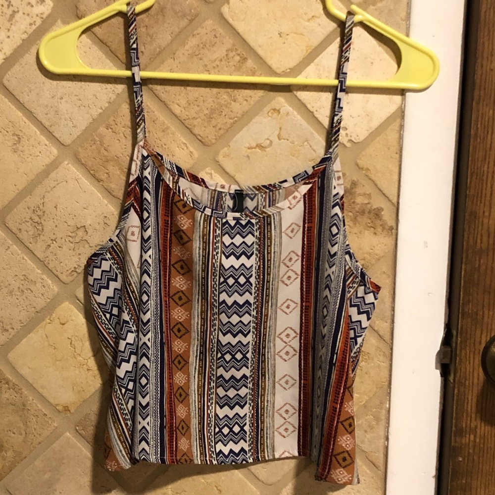 Cute Patterned Tank Top